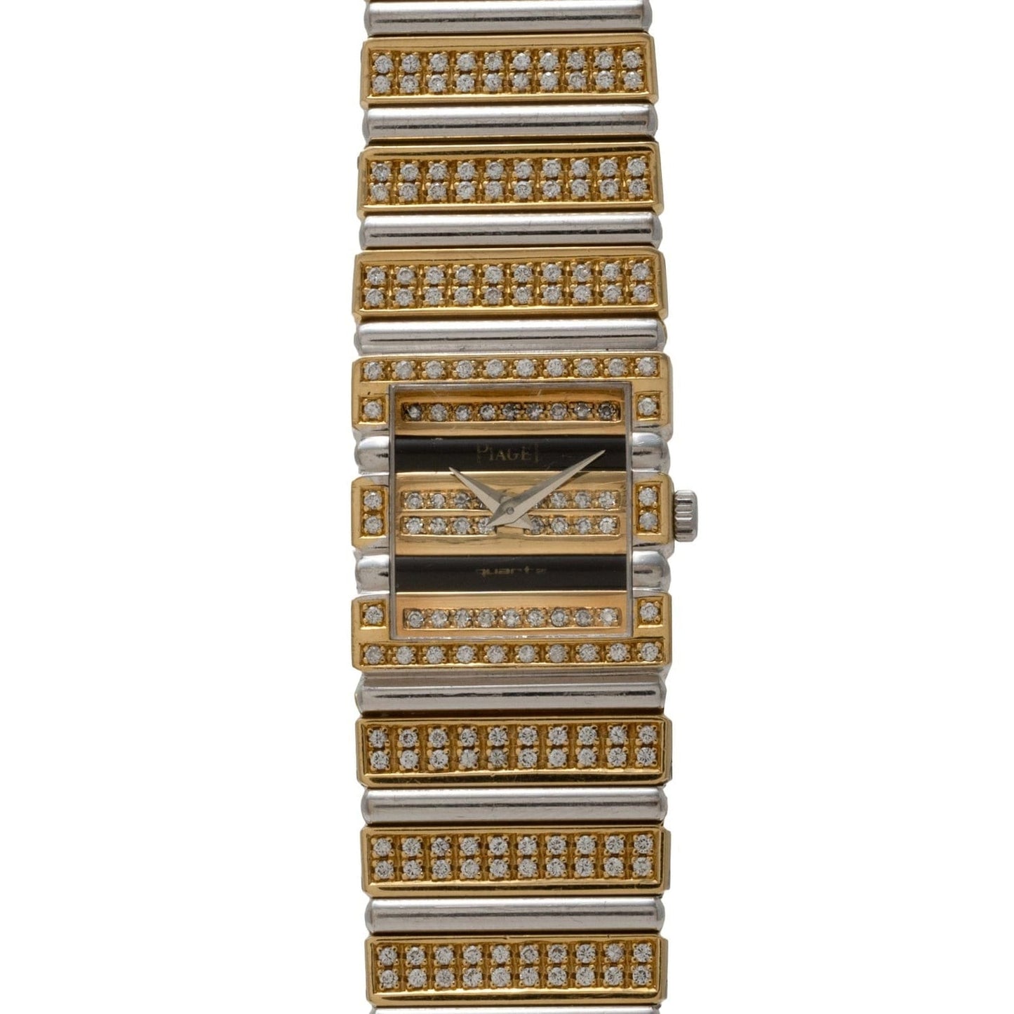 Piaget Polo Pave - Hudood Al Bawadi Watches LLC