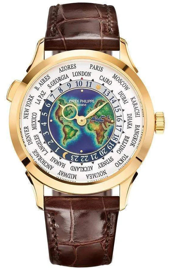 Patek Philippe World Time Ref. 5231J‑001 – Yellow Gold & Cloisonné Enamel Masterpiece