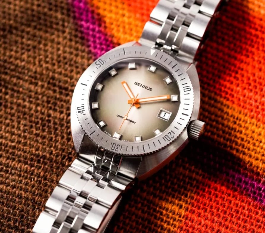 Benrus Orbit Robot Skindiver