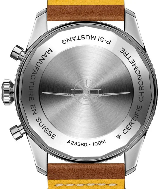 Breitling Classic AVI Chronograph 42 P - 51 Mustang A233803A1B1X1 - The Arabian Watches