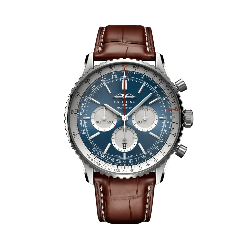 Breitling Navitimer B01 Chronograph 46 – Swiss Pilot’s Icon - Hudood Al Bawadi Watches LLC