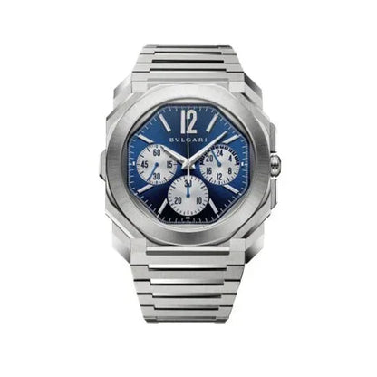 Bvlgari Octo Finissimo Chronograph GMT Automatic - Hudood Al Bawadi Watches LLC
