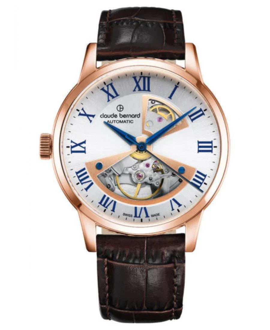 Claude Bernard 85017 37R ARBUR – Men’s Luxury Swiss Automatic Watch - Hudood Al Bawadi Watches LLC