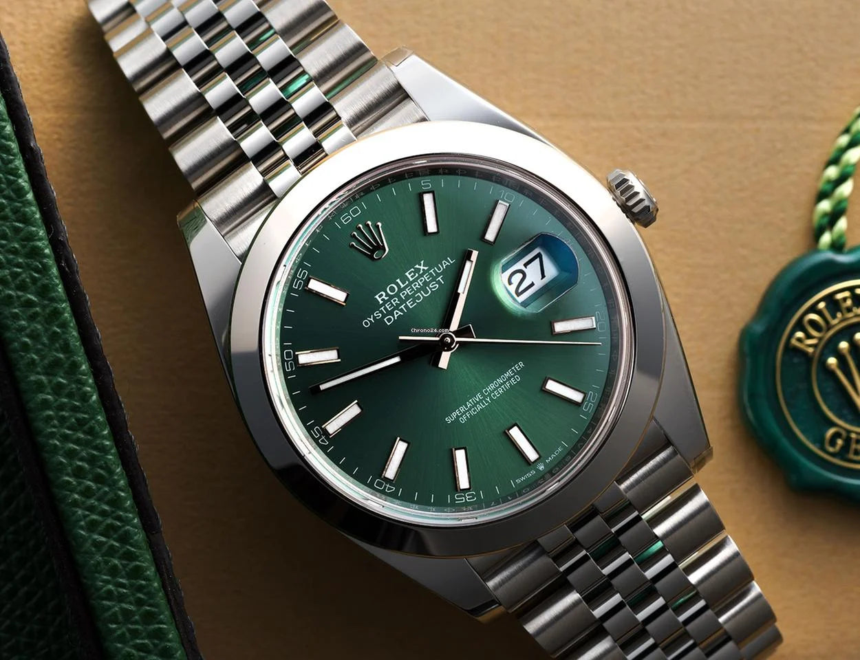 Rolex Datejust 41 Ref. 126300 – Iconic Stainless Steel with Jubilee Bracelet