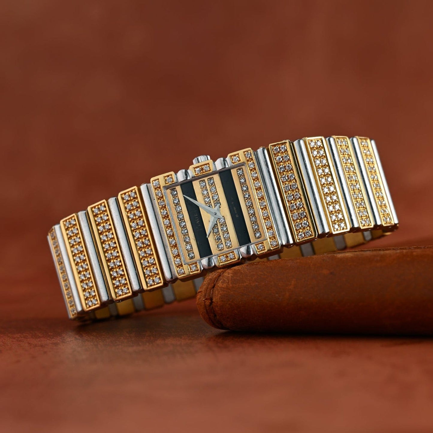 Piaget Polo Pave - Hudood Al Bawadi Watches LLC