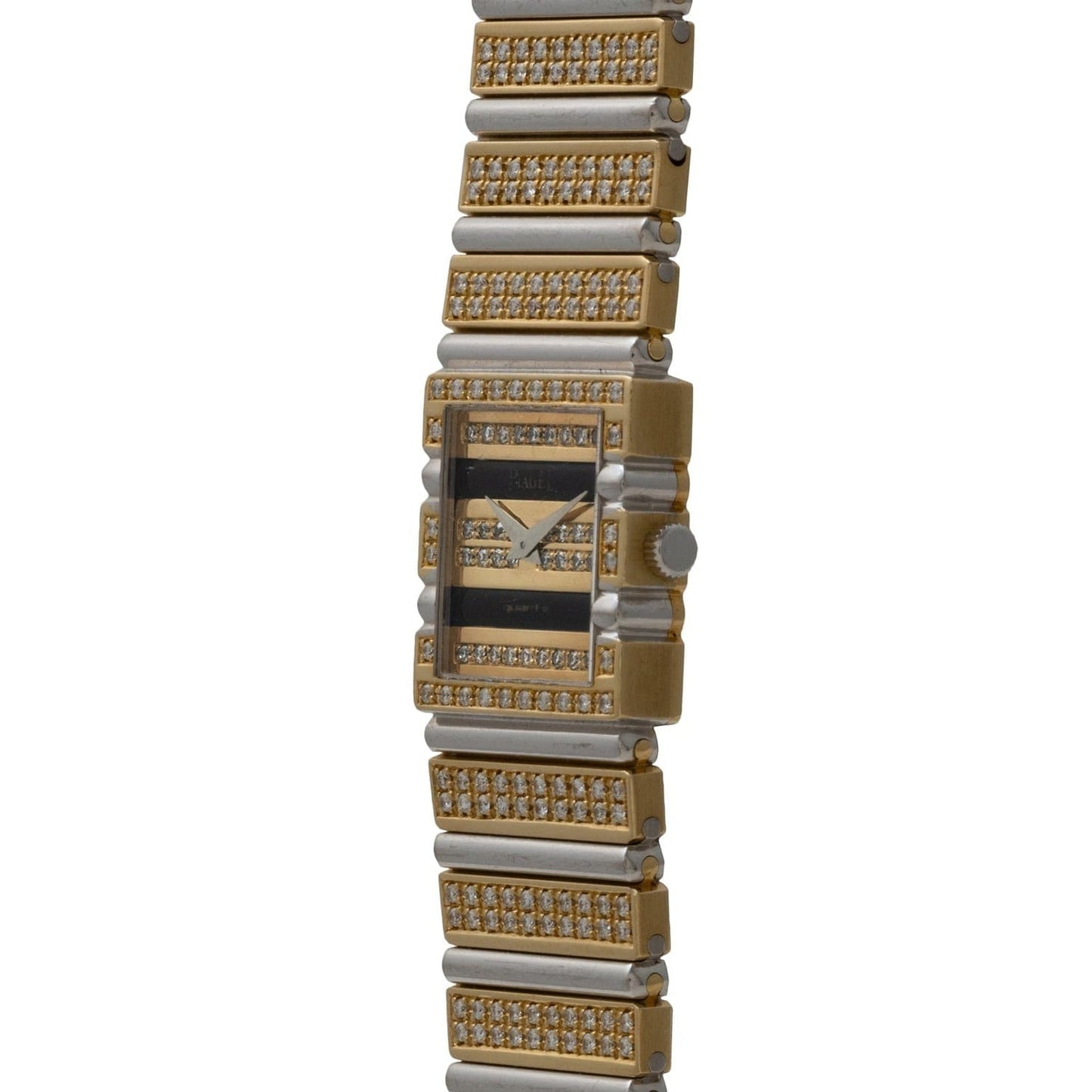 Piaget Polo Pave - Hudood Al Bawadi Watches LLC