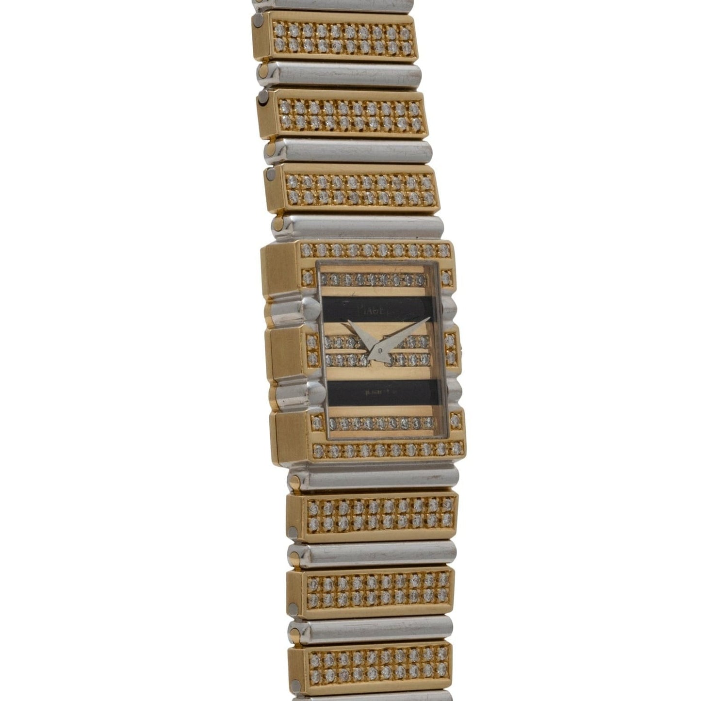 Piaget Polo Pave - Hudood Al Bawadi Watches LLC