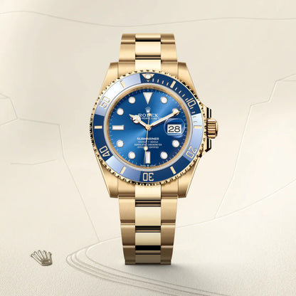 Rolex Submariner Date Ref. 126618LB – Yellow Gold &amp; Blue Cerachrom